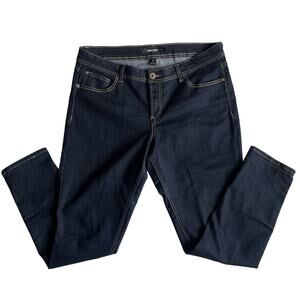 Jordache Skinny Jeans Girls Size 16 Dark Wash Rinse Denim Jeans